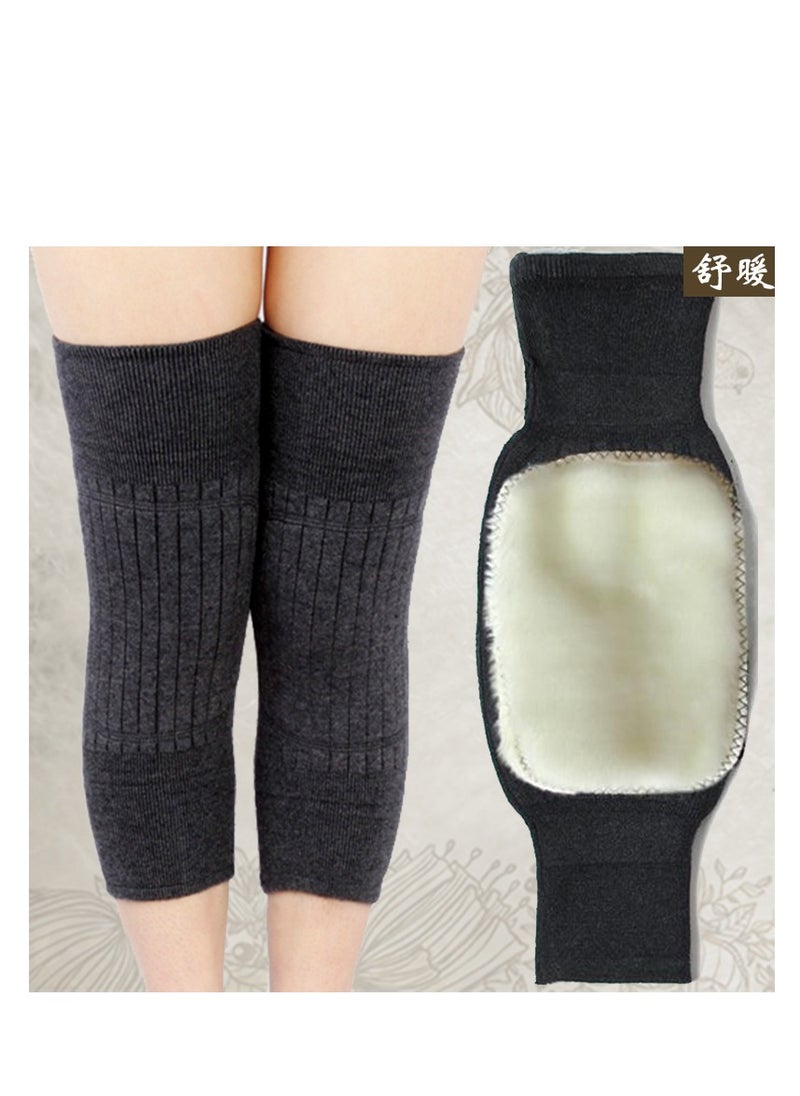 Relax Smart - Thermal Knee Protector Warm Winter Knee Support Brace Leg Warmer Knee Sleeves for Men Women Sports Daily Wear - Image 1