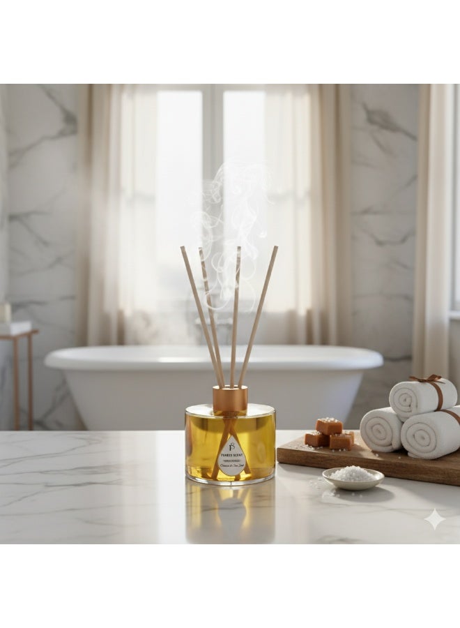 PURELY SCENT Coconut  Sea Salt Diffuser – 150ML Luxury Scented Oil Diffuser – Long Lasting Home Fragrance with Essential Oils – Elegant Decor & Gift Idea - Image 2