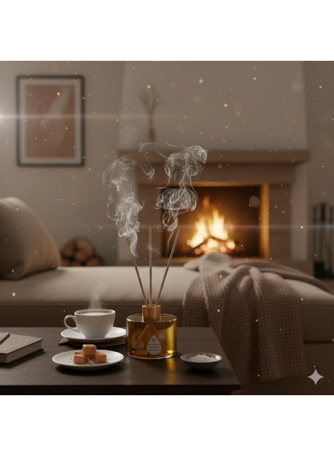 PURELY SCENT Coconut  Sea Salt Diffuser – 150ML Luxury Scented Oil Diffuser – Long Lasting Home Fragrance with Essential Oils – Elegant Decor & Gift Idea - Image 4