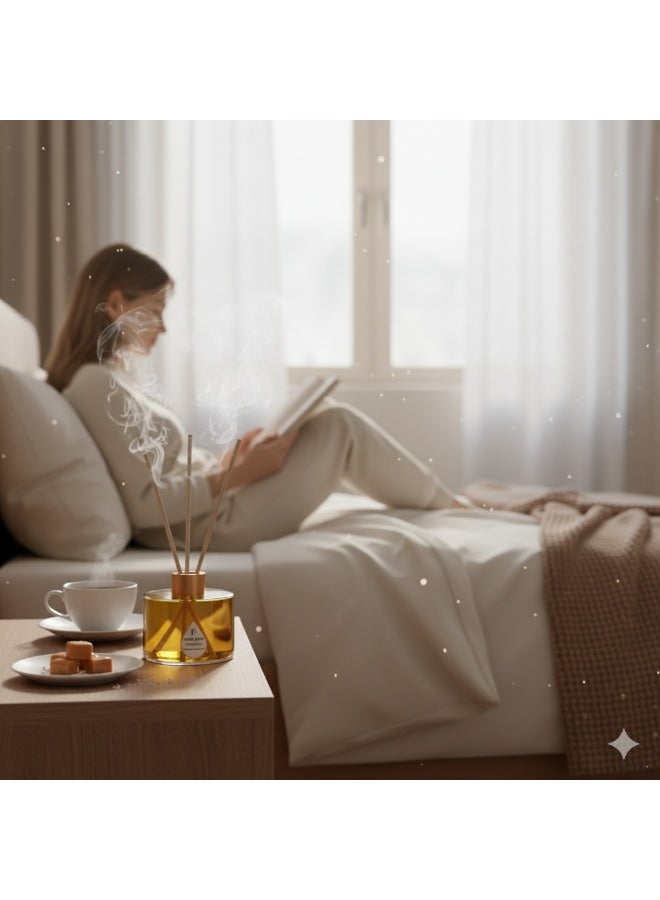 PURELY SCENT Coconut  Sea Salt Diffuser – 150ML Luxury Scented Oil Diffuser – Long Lasting Home Fragrance with Essential Oils – Elegant Decor & Gift Idea - Image 3