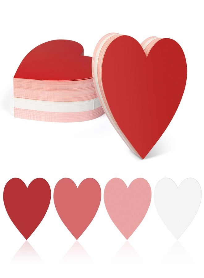 Sutter Signs Red & Pink Paper Heart Cutouts 108pcs | Cut Out Shapes for Valentine's Day, Bulletin Board, Classroom, Decorations, Crafts - Image 1