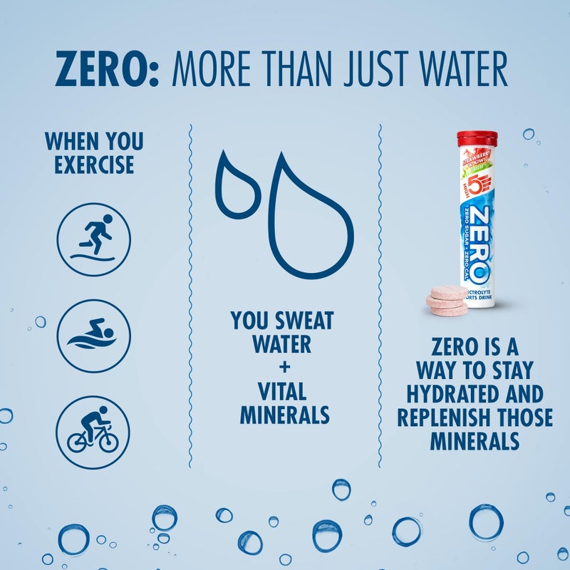High5 ZERO Electrolyte Tablet - Hydration Tablets Enhanced with Vitamin C - 0 Calories & Sugar Free - Boost Hydration, Performance & Wellness - Strawberry & Kiwi, 160 Tablets (20x, Pack of 8) - Image 4