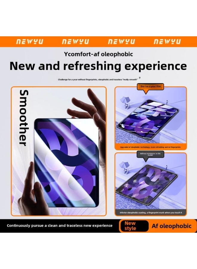 Generic For IPad Tempered Film Pro11 Inch Flat Panel Air6/5 2024 Version 10 Generation 10.2 Apple 13 Full Screen-Color:Hardcover 1 Piece Of Anti-reflection Curved Edge Film  High Aluminum + 50 Times Anti-fingerprint-Size:Ipad Pro ( 13inch )2024  - Image 2