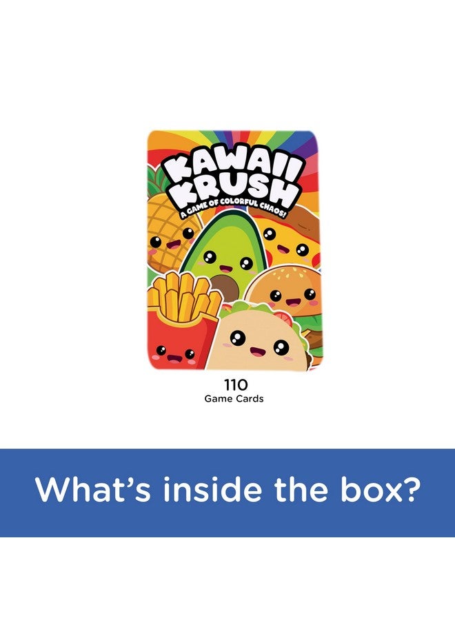 AQUARIUS Kawaii Krush Card Game - Fun Family Party Game for Kids, Teens & Adults - Entertaining Family Game Night Gift - 2 to 7 Players - Ages 6 & Up - Image 4