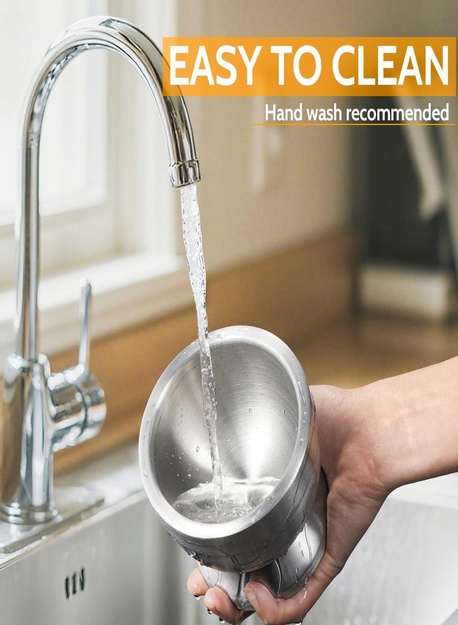 Sopito Mortar and Pestle, Sopito 18/8 Stainless Steel Spice Grinder Pill Crusher with Lid for Crushing Grinding Ergonomic Design with Anti Slip Base and Comfy Grip - Image 4