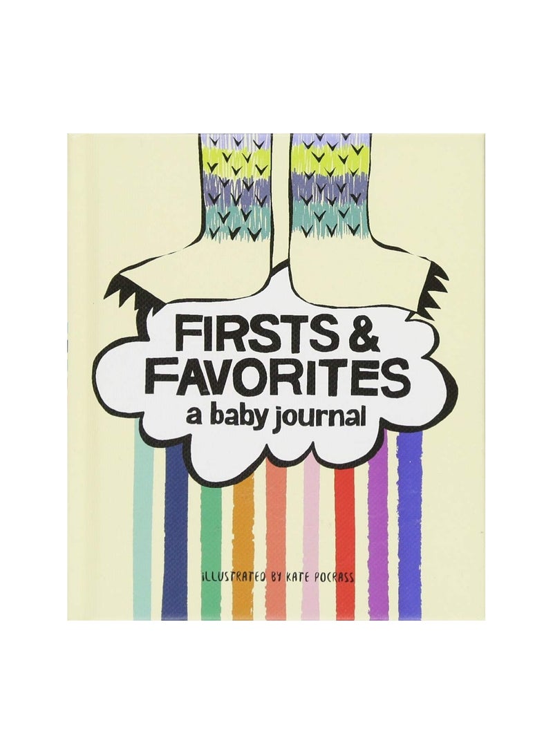 Firsts & Favorites: A Baby Journal Hardcover 