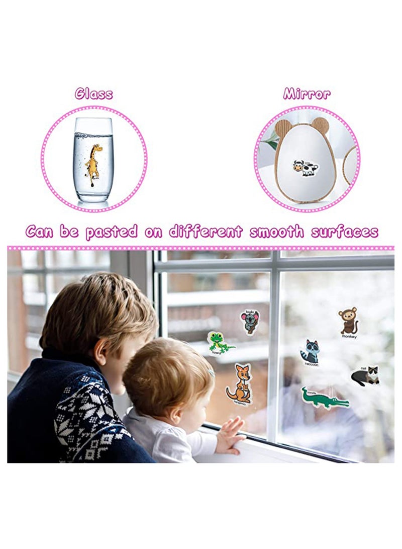 SOLARAE Reusable Sticker Books for Kids, Toys for 2-5 Year Old Girls Boys Birthday Gifts, Toddler Toys, Learning Stickers for Kids Toys, Journal Paper Stickers Scrapbooking Stationery Sticker - Image 5