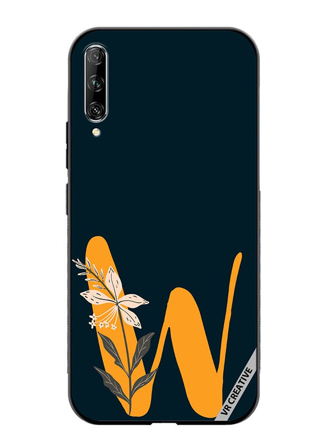 VR CREATIVE Protective Case Cover For Huawei Nova Y9S Alphabet W Design Multicolour - Image 1