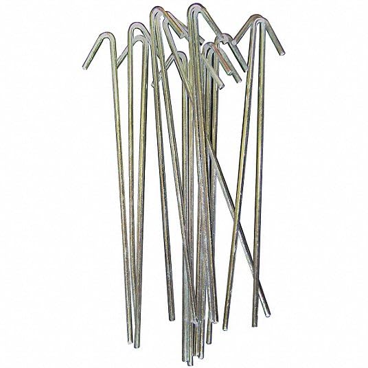 Ozark Fence 9 Gauge Heavy Duty Fence Ties Hooked Aluminum Wire Ties for Chain Link Fence Ties Chain Link Fence Wire to Posts and Rails Aluminum 612 50 Pack - Image 1