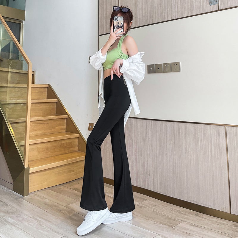 High Waist Flare Yoga Pants Slimming Casual Women Flared Pants  - Image 5
