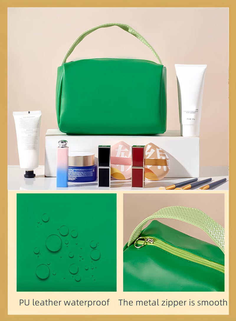 Candy Makeup Bag Travel Portable Cosmetics Green Storage Bag - Image 2