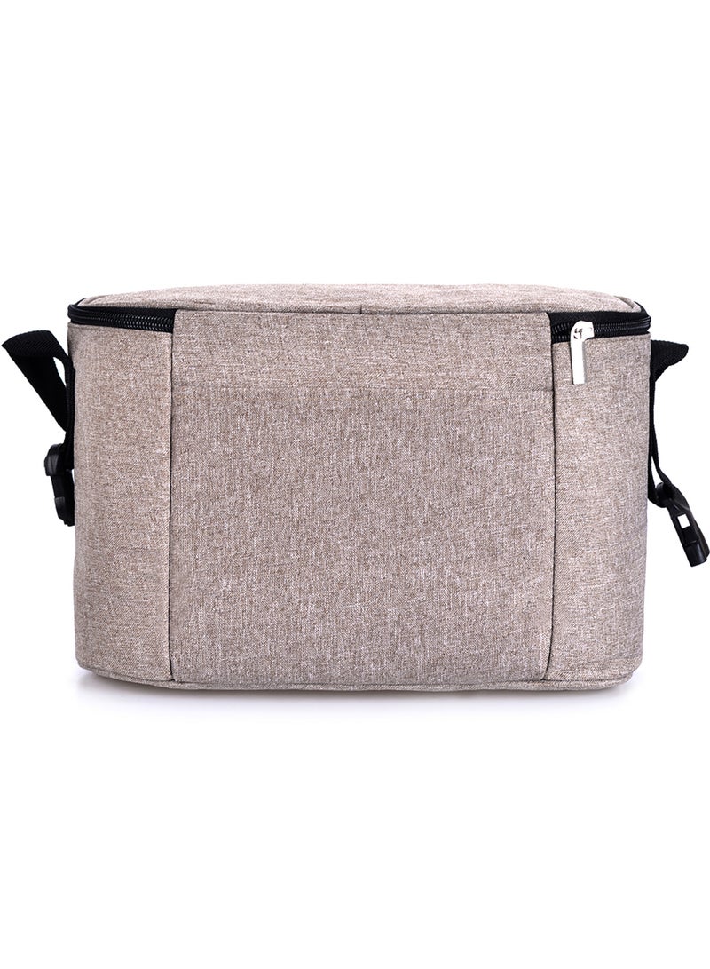 Little Story Stroller Organizer Travel Bag - Ivory - Image 2