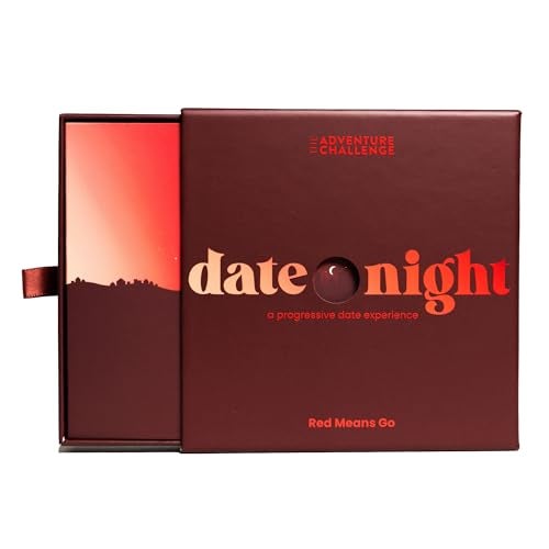 The Adventure Challenge ScratchOff Date Idea for Couples Date Night Red Means Go Guided Intimate Dinner Bedroom Experience Romantic Game Couples Gift or Wedding Gift - Image 1