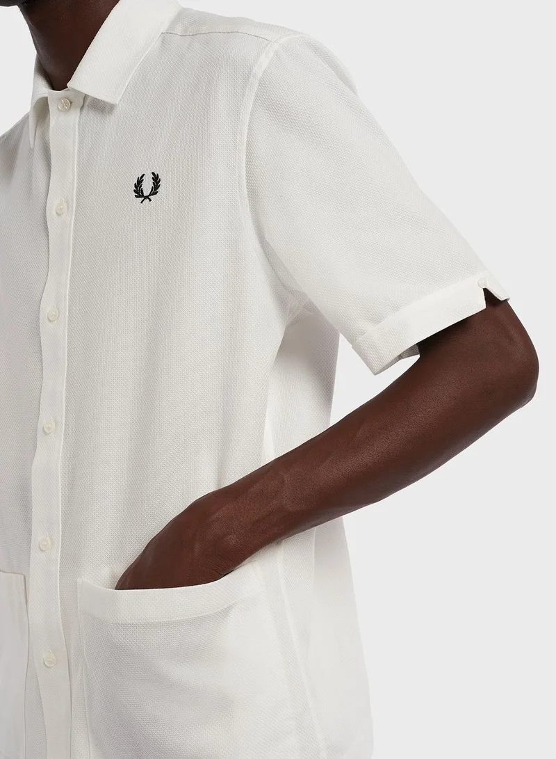 FRED PERRY Essential Regular Fit Shirt