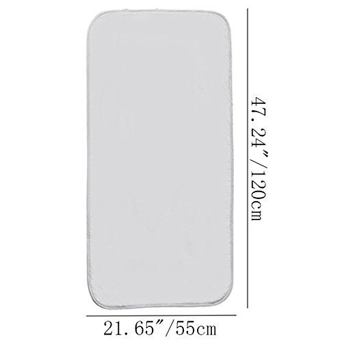 TINTON LIFE Foldable Ironing Mat Blanket Pad for Table Heat Resistant Double Sides(21.65" x 47.24") - Image 3