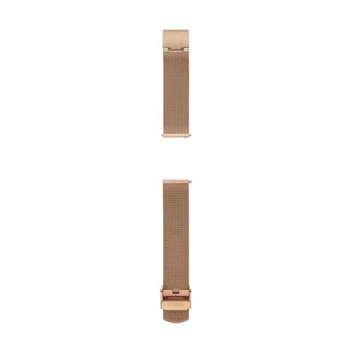 Fossil Women's 18mm Mesh Interchangeable Watch Band Strap, Color: Rose Gold (Model: S181375) - Image 3