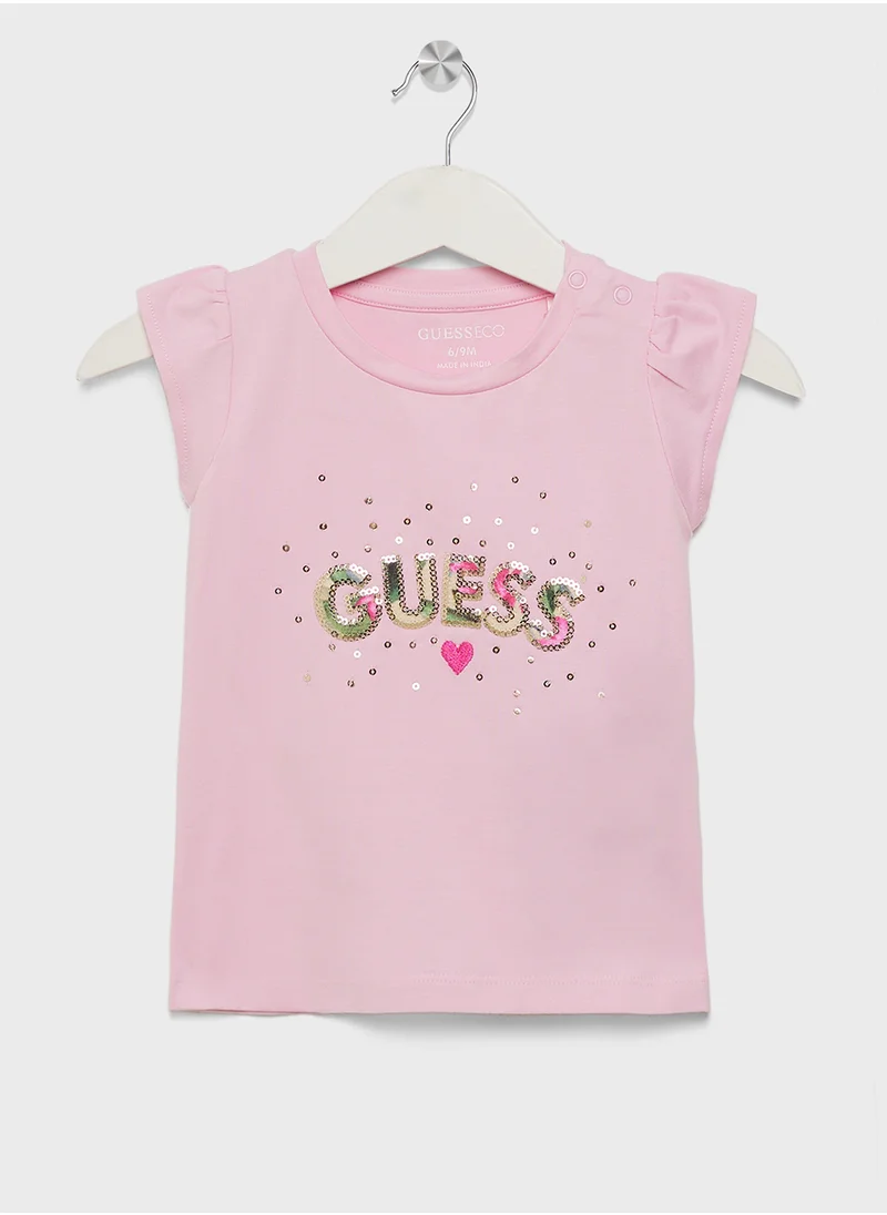 GUESS Infant Logo T-Shirt & Leggings Set