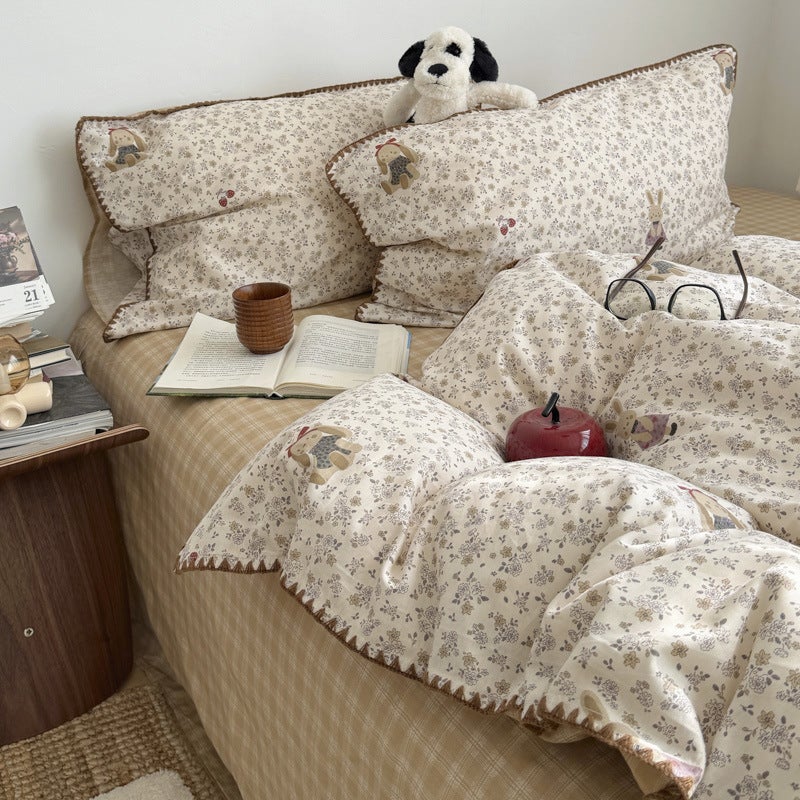 Seine Riverside Bedding Set – Soft, Breathable, Reactive Printed Duvet Cover, Flat Sheet & Fitted Sheet for All Seasons - Image 2