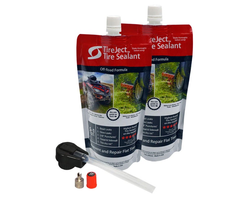 TireJect Off-Road Tire Sealant Kit - 5-in-1 Sealing - Fix and Prevent Flat Tires (20oz) - Image 1