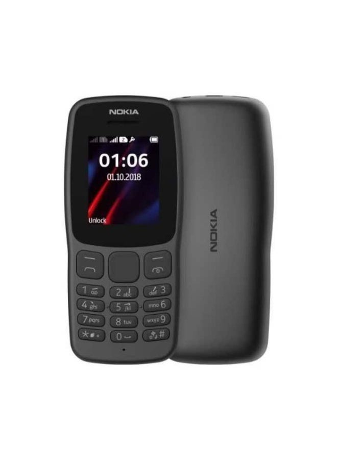 Nokia 106 Black 4G Phone