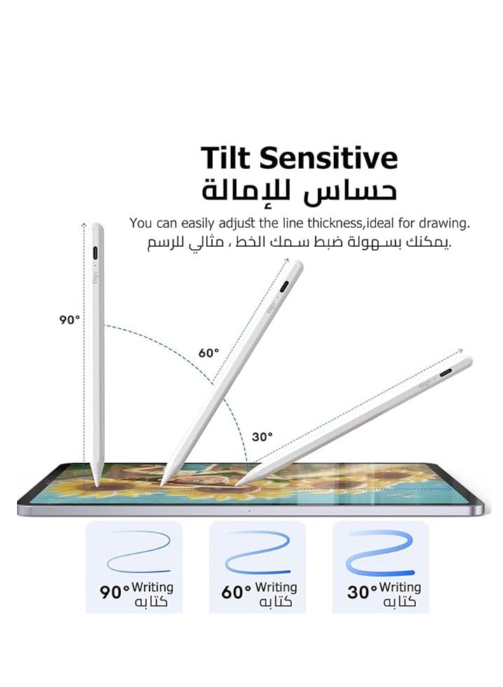 Smart Stylus Pen for iPad & Tablets – High Precision, Fast Response, Palm Rejection, Long Battery - Image 3