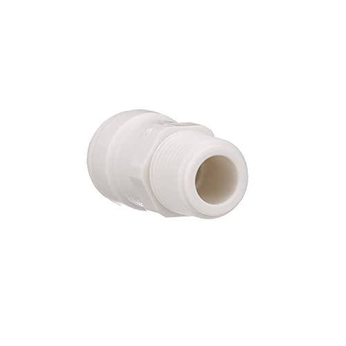 Watts 1001-0606 AquaLock Plastic Mini Series, 3/8" OD x 3/8" MNPT/NPTF Lead-Free Polypropylene Mini Male Adapter, O-Ring, Quick Push-to-Connect Design, Tool-Free Installation - Image 3