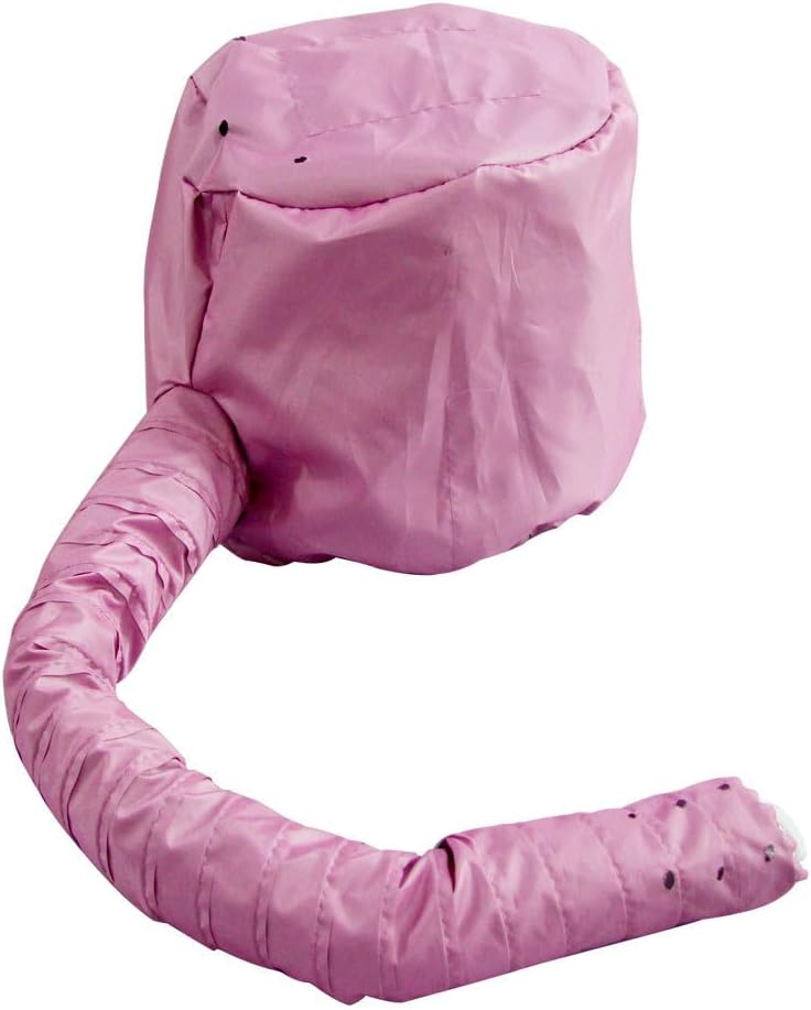 winvin Portable Hair Dryer Attachment, Adjustable Hooded Dryer for Drying, Styling, Curling, and Deep Conditioning - Pink - Image 1