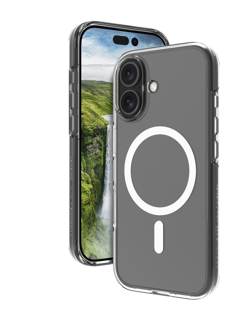 BlueFire Clear Magnetic Protective Case for iPhone 17  – Original Transparent Cover with Wireless Charging Support, Anti-Yellowing Ultra Clear Silicone, Shock Absorption, Slim Flexible Fit to Showcase Phone Design – Crystal Clear Protection with MagSafe Compatibility and Scratch Resistance - Image 1