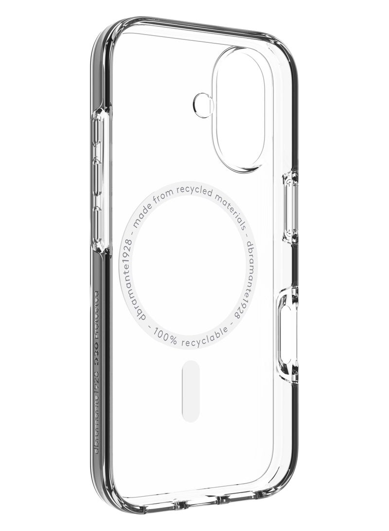 BlueFire Clear Magnetic Protective Case for iPhone 17  – Original Transparent Cover with Wireless Charging Support, Anti-Yellowing Ultra Clear Silicone, Shock Absorption, Slim Flexible Fit to Showcase Phone Design – Crystal Clear Protection with MagSafe Compatibility and Scratch Resistance - Image 3