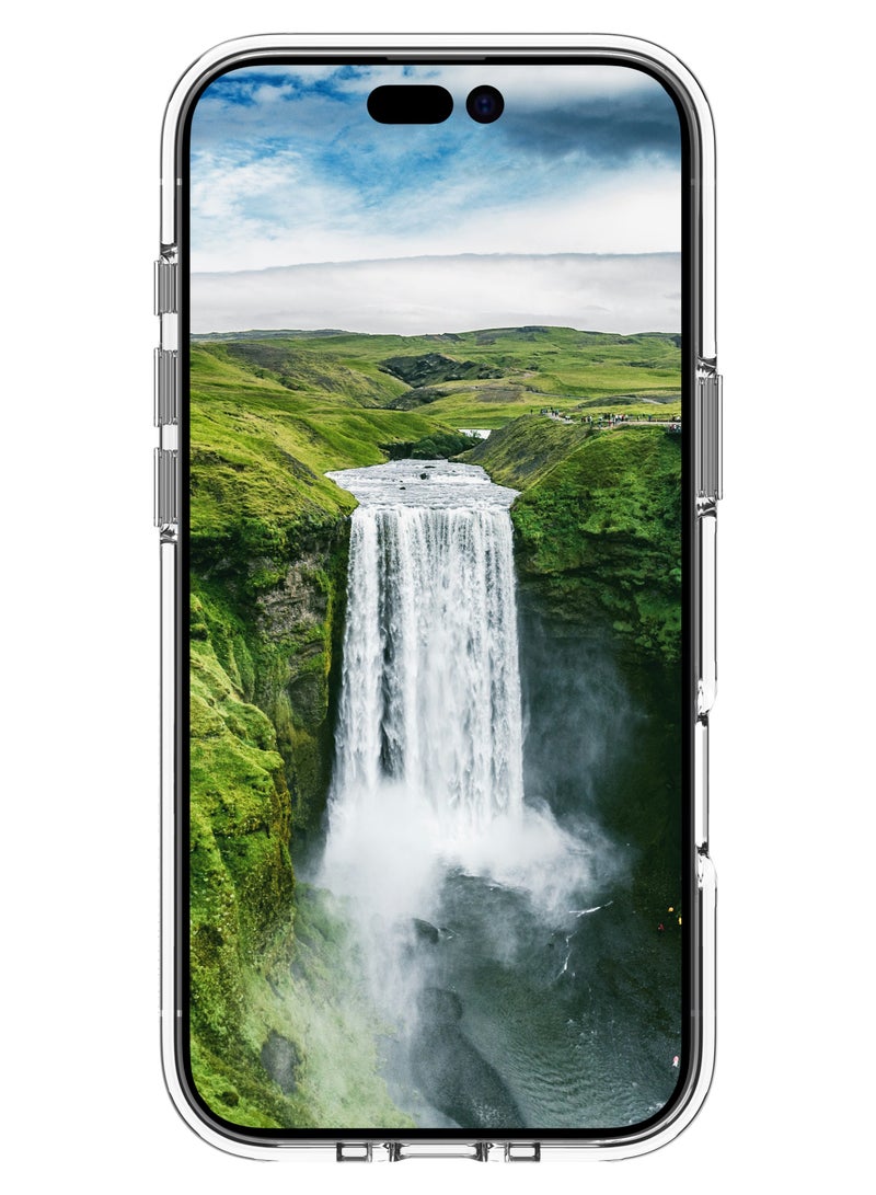 BlueFire Clear Magnetic Protective Case for iPhone 17  – Original Transparent Cover with Wireless Charging Support, Anti-Yellowing Ultra Clear Silicone, Shock Absorption, Slim Flexible Fit to Showcase Phone Design – Crystal Clear Protection with MagSafe Compatibility and Scratch Resistance - Image 5