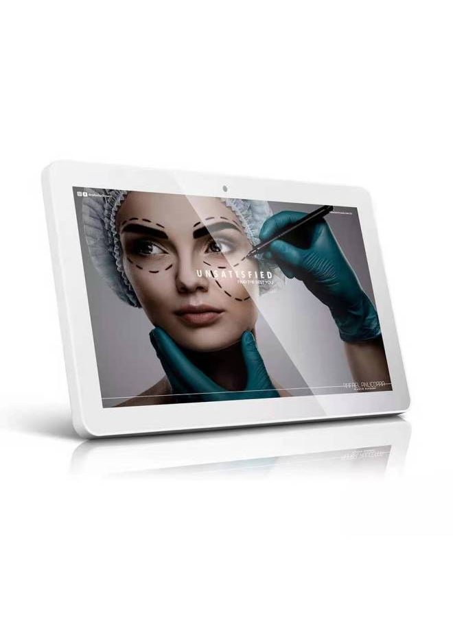 Generic - 10.1-inch A133RK3566 Android Advertising Machine Meeting Commercial Flat Panel HD Wall-mounted Touch All-in-one Machine-Color:10inch A133/1+16g With Poe And Touch - Image 1