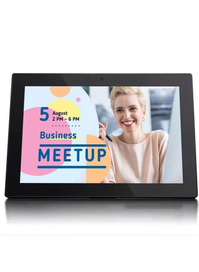 Generic - 10.1-inch A133RK3566 Android Advertising Machine Meeting Commercial Flat Panel HD Wall-mounted Touch All-in-one Machine-Color:10inch A133/1+16g With Poe And Touch - Image 1