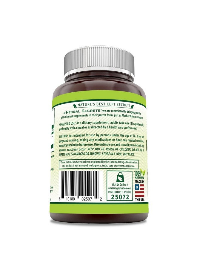 Herbal Secrets Boswellia Serrata Extract (65% Boswellic Acids) 600 Mg 120 Capsules Supplement Nongmo Gluten Free - Image 3