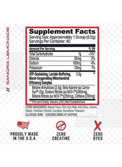 Purus Labs Condense Preworkout Powder, 40 Servings (Natural Sangria Lemonade)  - Image 3