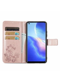 Zaboon Case For Blackview A90 Four-leaf Clasp Embossed Buckle Mobile Phone Protection Leather Case with Lanyard & Card Slot & Wallet & Bracket Function  - Image 3
