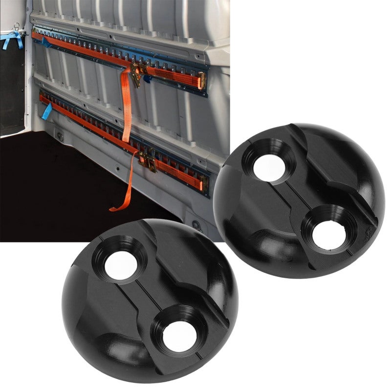 Truck Bed Anchor: 1 Set Aluminium Alloy Lashing Point - Secure Unobtrusive Design Multipurpose Tie Down Anchor for Truck Bed Trailer Motorhome Aircraft ATV UTV Motorcycle - Image 2
