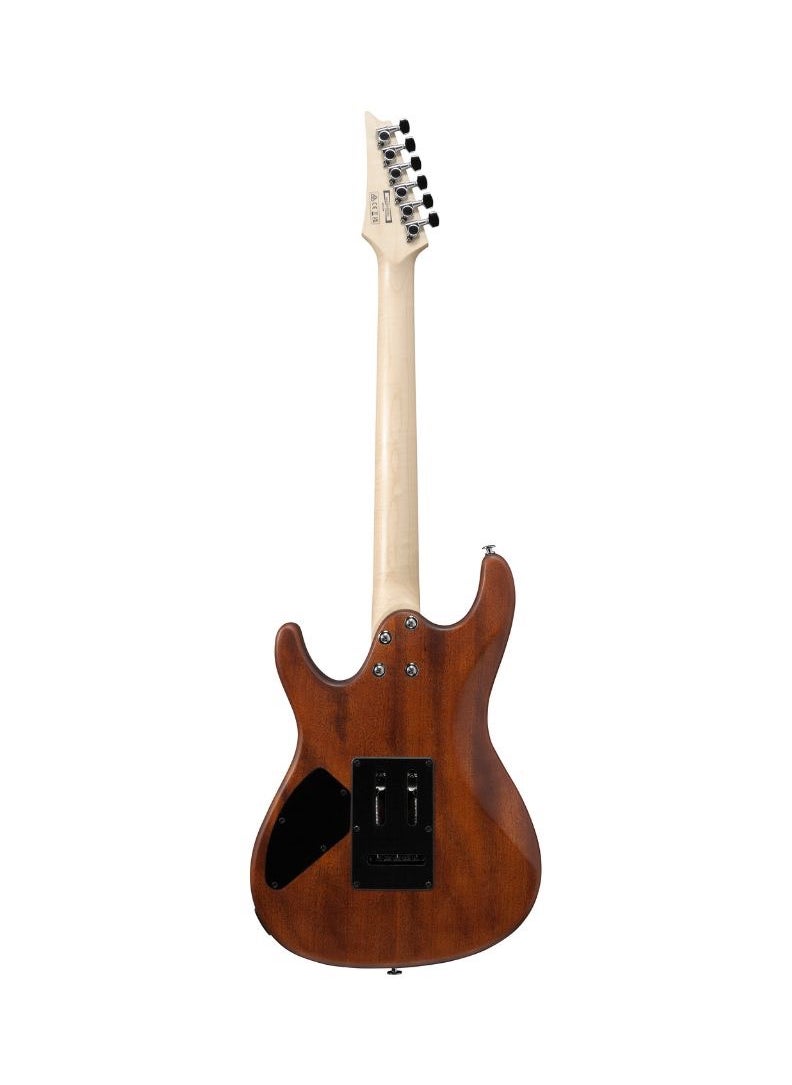 Ibanez - Ibanez GSA60 6 String Solid Body Electric Guitar – Walnut Flat - Image 1