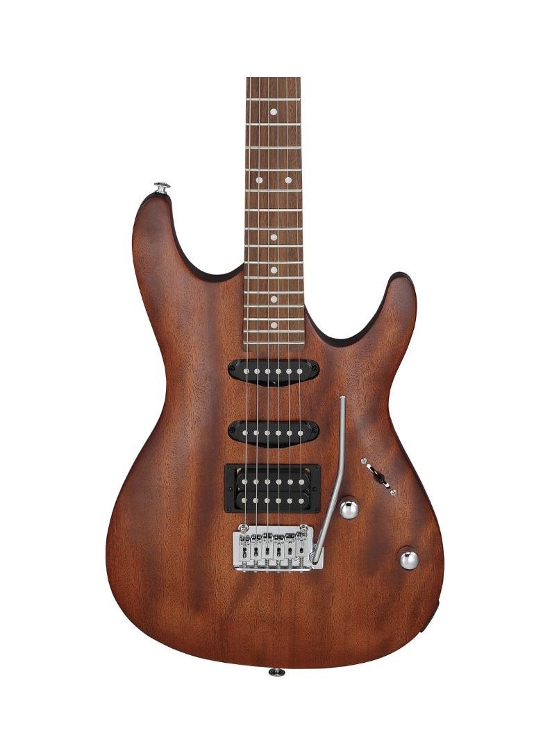 Ibanez - Ibanez GSA60 6 String Solid Body Electric Guitar – Walnut Flat - Image 1