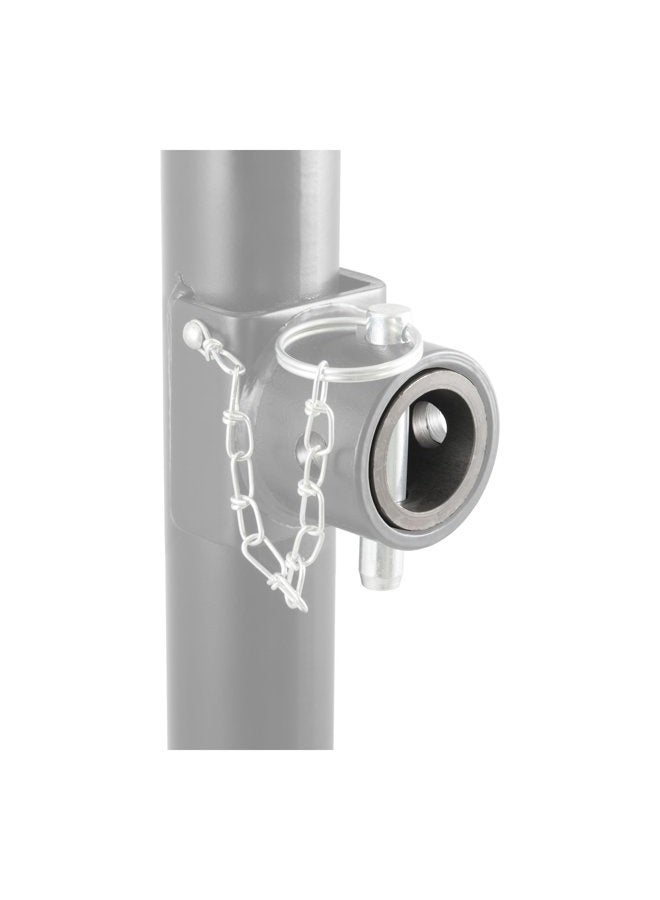 Curt 28931 Replacement Swivel Jack Male Pipe Mount, 9/16-Inch Pin Hole - Image 3