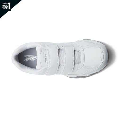 Avia Avi-Union II Strap Non Slip Shoes for Women – Comfort Women's Restaurant, Work & Safety Footwear - White/Chrome Silver, 8 Wide - Image 4