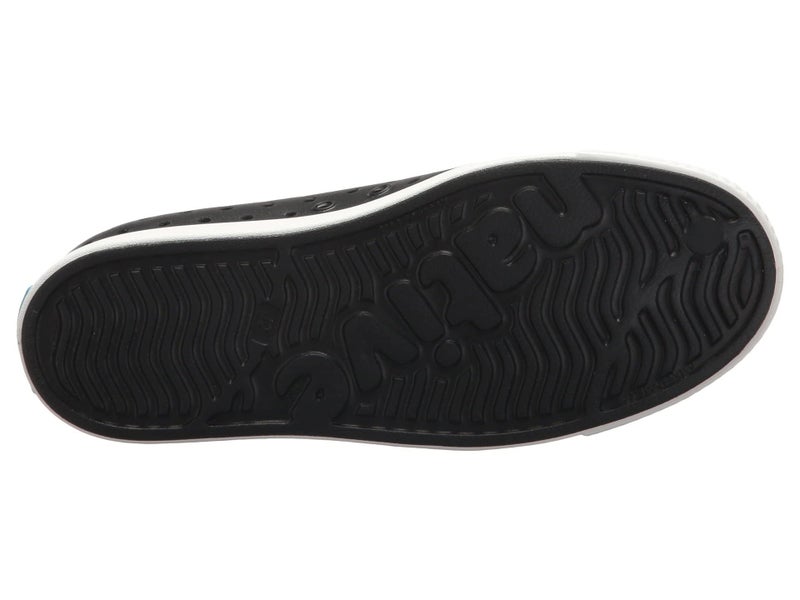 Native Shoes, Jefferson Child, Kids Lightweight Sneaker, Jiffy Black/Shell White, 4 M US Big Kid - Image 3