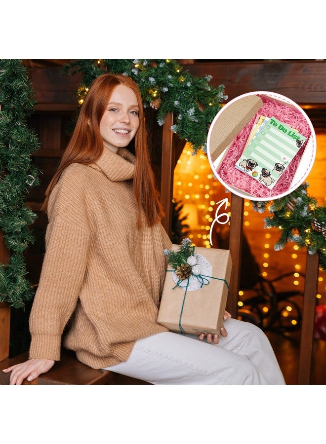 Geyee 4 Pads Funny Animal Sticky To Do Notepad Chicken Hens Dogs Cats Pigs Lover Gifts Chicken Scratch Notepad Chicken Gifts For Rooster Baby Chicklet Barn Office Decor Accessories 4 X 6'' (Pug) - Image 5