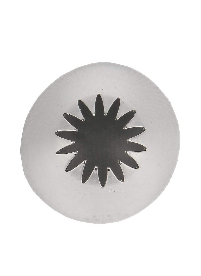 Fine Décor FineDecor Large Piping Tip Seamless Stainless Steel Icing Piping Nozzle Tip Cake Decorating Tools Cream Puff Decor Pastry Icing Piping Tool for Baker 1 Piece B43  - Image 4