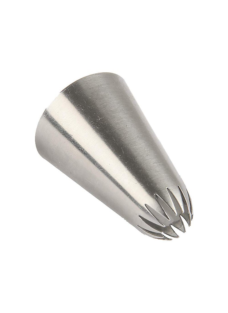 Fine Décor FineDecor Large Piping Tip Seamless Stainless Steel Icing Piping Nozzle Tip Cake Decorating Tools Cream Puff Decor Pastry Icing Piping Tool for Baker 1 Piece B43  - Image 3