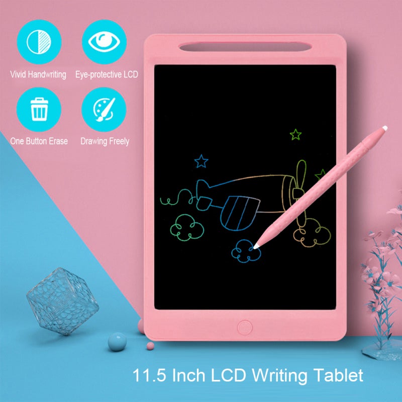 لوح الكتابة LCD: خفيف للغاية، تشبه شعور الكتابة على الورق - حل خالي من الورق وصديق للبيئة، أداة لرسم محمولة تم الحذف الفوري بزر واحد للكتابة والرسم اليومية والاستخدام الشخصي - Image 3