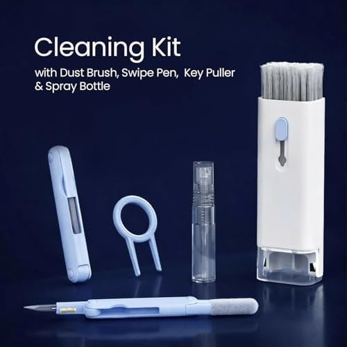 Natation 7-in-1 Mobile & Laptop Cleaning Kit | Screen, Keyboard, Earbud & Gadget Cleaner with Dust Brush, Swipe Pen, Key Puller & Spray Bottle | Electronics Maintenance Tool Set - Image 2