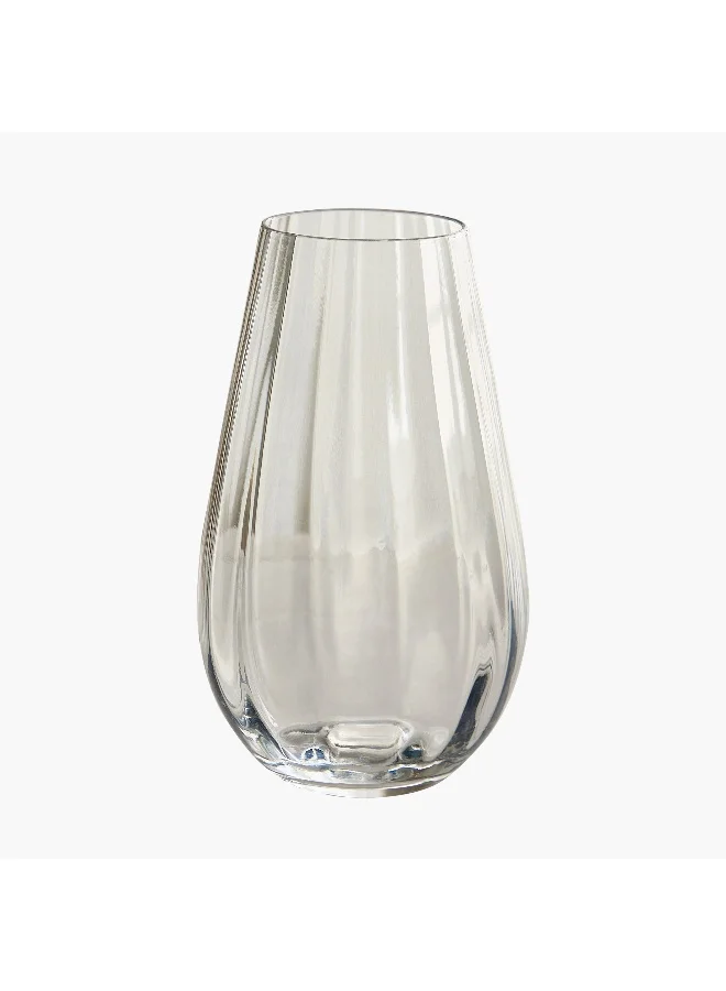 Home Box Optical Glass Vase - 15x25 cm