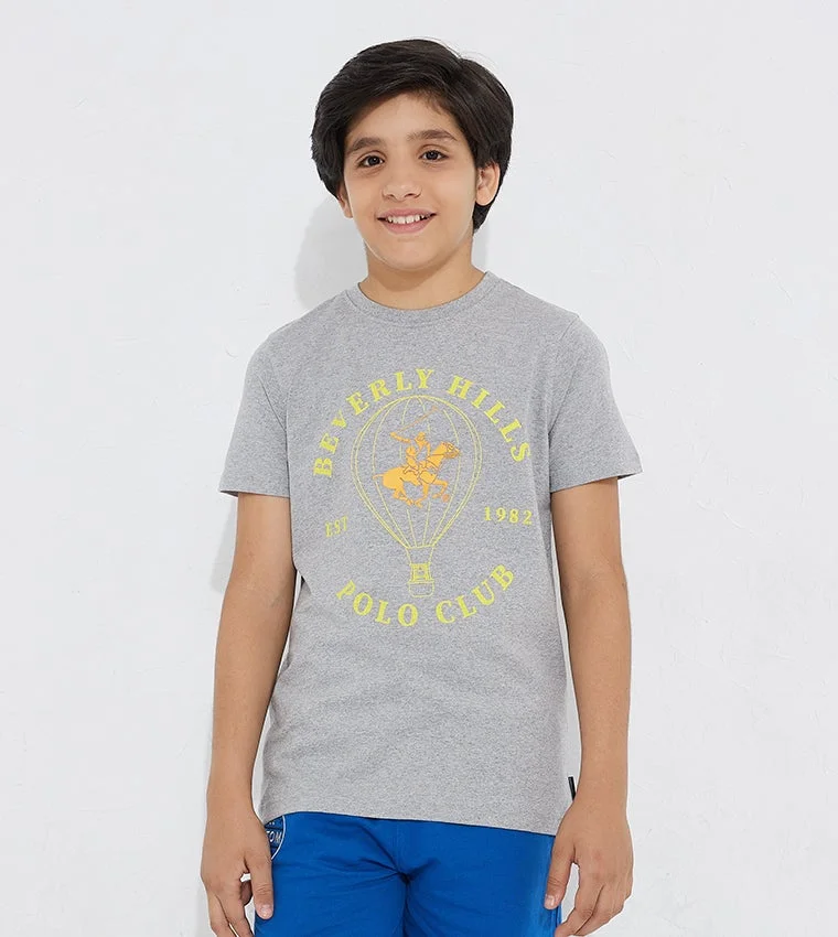 Printed Short Sleeves Casual T-Shirt