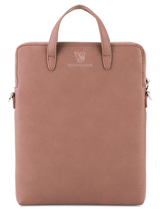 Veganologie Jupiter Laptop Bag 13" in Pink Made From 15 Recycled Bottles