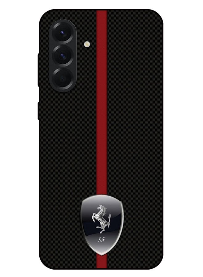 EYE CATCH Printed Protective Case Cover For Samsung Galaxy A56 -  Ferrari Logo - Image 1